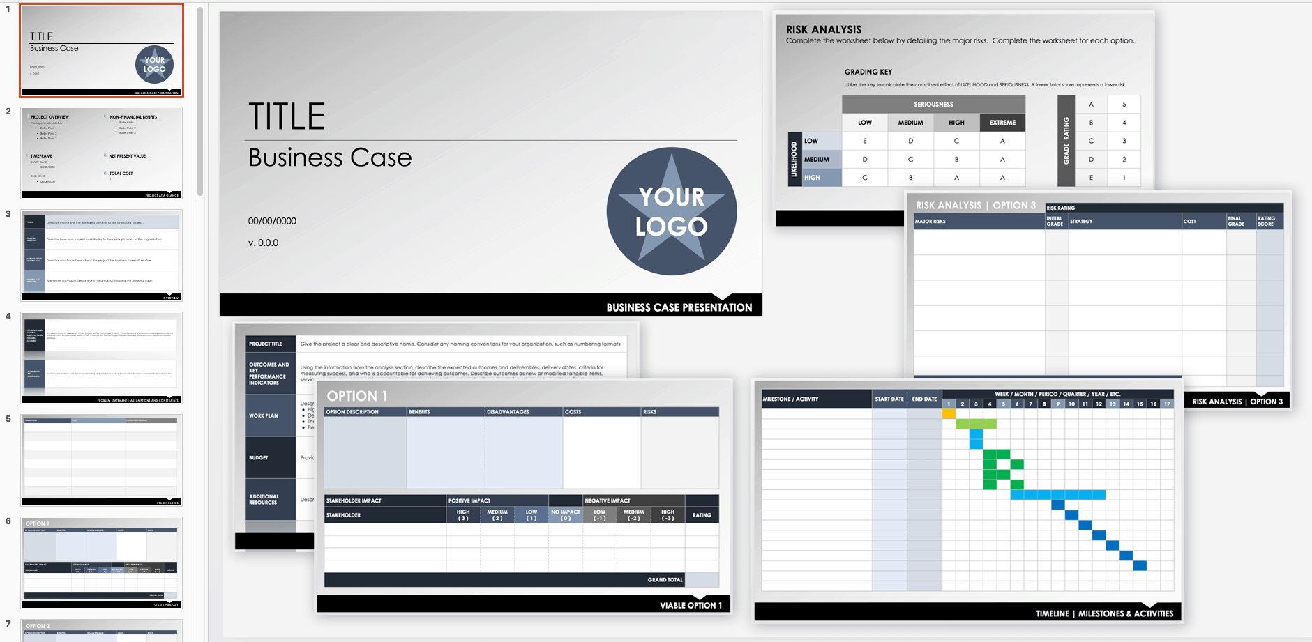 Business Case Presentation Template