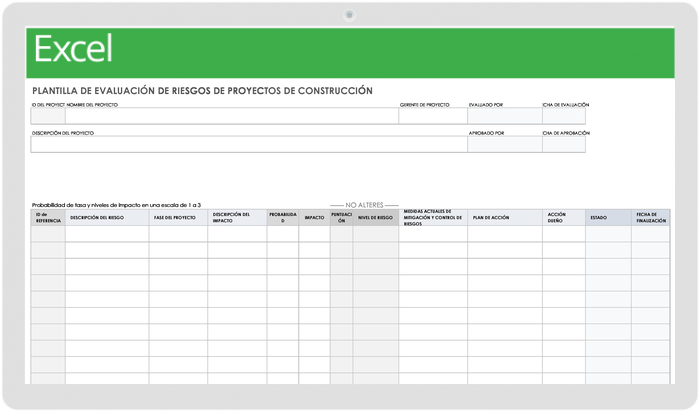 EVALUACIÓN DE RIESGOS DE PROYECTOS DE CONSTRUCCIÓN