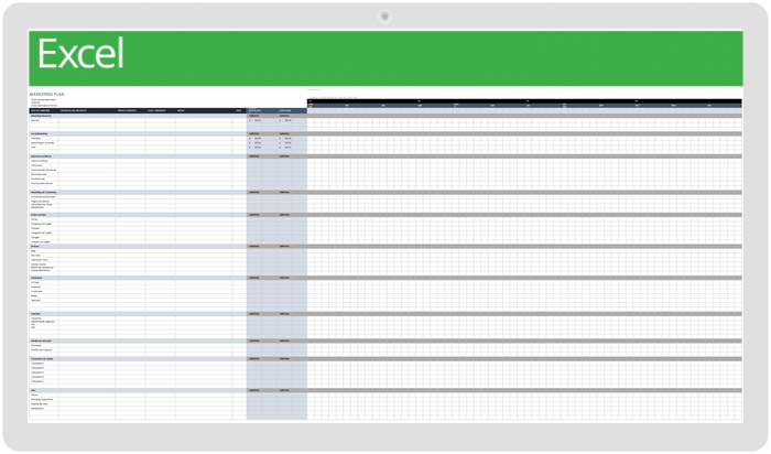 PLANTILLA DE PLAN DE MARKETING